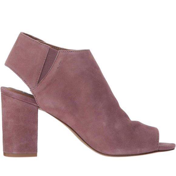 NWT Steve Madden Women's NONSTP Heeled Sandal, mauve suede, 7.5 M US - Picture 6 of 6
